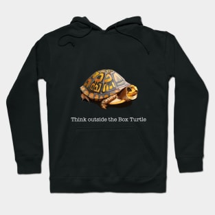 Think outside the box turtle Hoodie